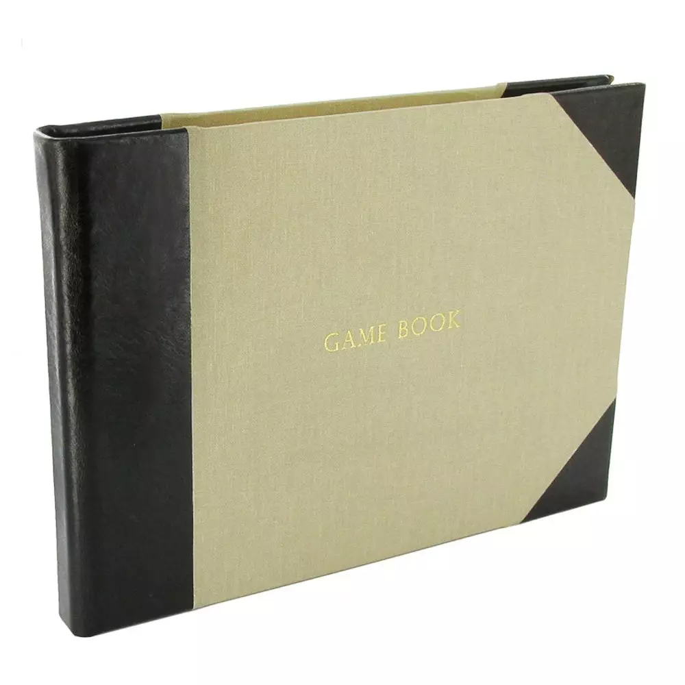 Farlows Half Bound Leather Game Register 3 Farlows Half Bound Leather Game Register
