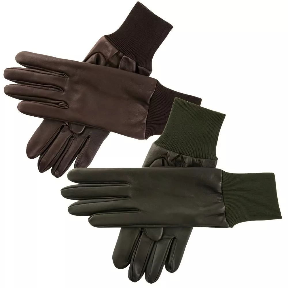 Dents Royale Leather Silk Lined Shooting Gloves 3 Dents Royale Leather Silk Lined Shooting Gloves