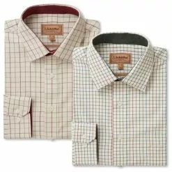 Schoffel Burnham Tattersall Classic Cotton Shirt