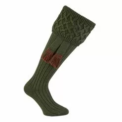 Farlows Rannoch Basket Weave Shooting Sock & Garter Set -Shooting Sales Shop f16a0106.5 3