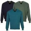 Farlows V-Neck Lambswool Knitted Jumper