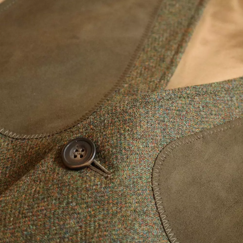 Farlows Moorland Tweed Shooting Vest 10 Farlows Moorland Tweed Shooting Vest - Image 8