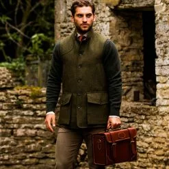 Farlows Tweed Shooting Gilet -Shooting Sales Shop f17a0387.2