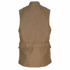 Farlows Tweed Shooting Gilet -Shooting Sales Shop f17a0387darkolive1 5