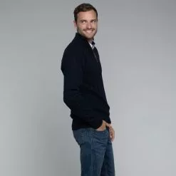 Schoffel Cable 1/4 Zip Cashmere Knitted Jumper -Shooting Sales Shop f18a0063.03