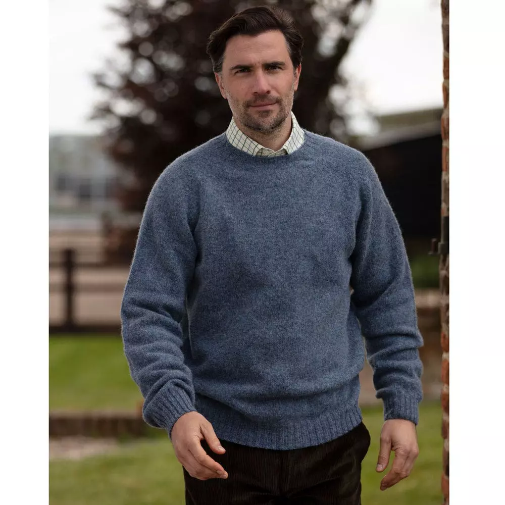 Farlows Lambswool Crew Neck Jumper 6 Farlows Lambswool Crew Neck Jumper - Image 4