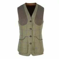 Farlows Ladies Dartmoor Tweed Shooting Vest -Shooting Sales Shop f18a0208heather 5