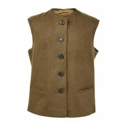 Farlows Ladies Loden Jerkin Waistcoat
