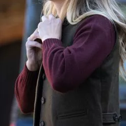 Farlows Ladies Loden Jerkin Waistcoat -Shooting Sales Shop f18a0216.4