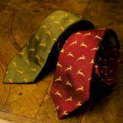 Farlows Hare Silk Tie -Shooting Sales Shop f19a0037
