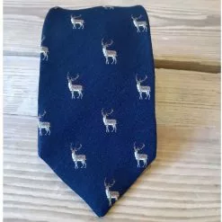 Farlows Stood Stag Silk Tie -Shooting Sales Shop f19a0040.2 1