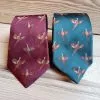 Farlows Large Pheasant Silk Tie