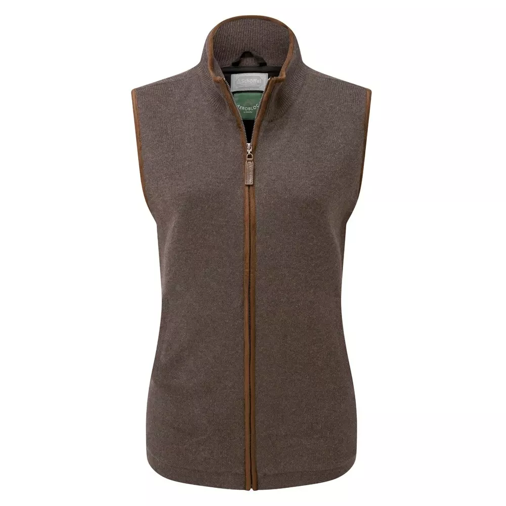 Schoffel Ladies Lambswool Aerobloc Gilet 3 Schoffel Ladies Lambswool Aerobloc Gilet