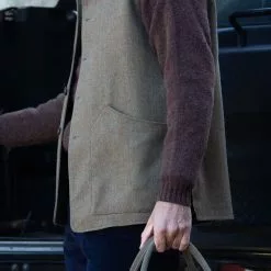 Farlows Rudham Nehru Tweed Gilet -Shooting Sales Shop f21a0183.1 2 1
