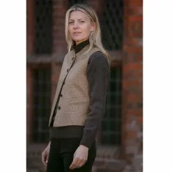 Farlows Ladies Tweed Jerkin Waistcoat