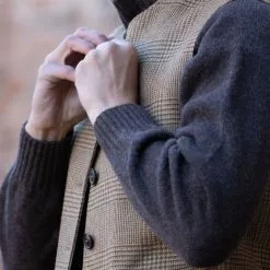 Farlows Ladies Tweed Jerkin Waistcoat -Shooting Sales Shop f21a0185.3