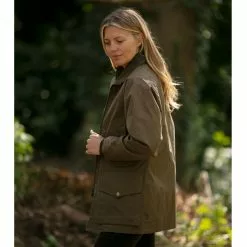 Farlows Ladies Cotswold Dry Wax Field Coat -Shooting Sales Shop f21a0186.1 6