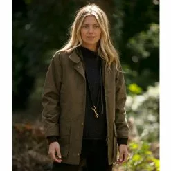 Farlows Ladies Cotswold Dry Wax Field Coat -Shooting Sales Shop f21a0186.2 1