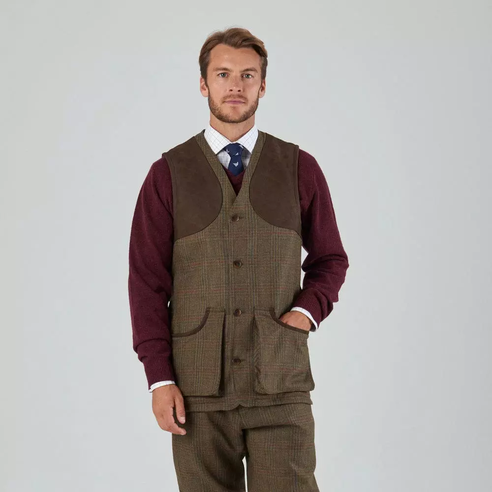 Schoffel Ptarmigan II Arran Tweed Shooting Waistcoat 6 Schoffel Ptarmigan II Arran Tweed Shooting Waistcoat - Image 4