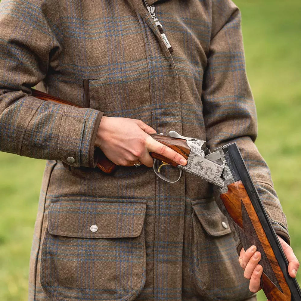 Schoffel Ladies Ptarmigan Iona Tweed Shooting Coat 8 Schoffel Ladies Ptarmigan Iona Tweed Shooting Coat - Image 6