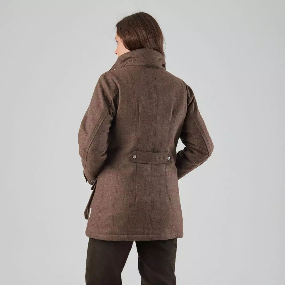 Schoffel Ladies Ptarmigan Iona Tweed Shooting Coat 6 Schoffel Ladies Ptarmigan Iona Tweed Shooting Coat - Image 4