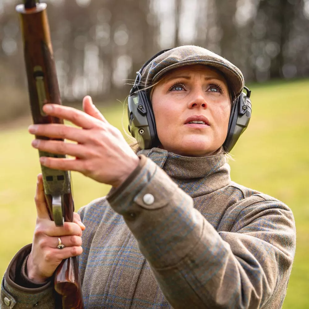 Schoffel Ladies Ptarmigan Iona Tweed Shooting Coat 11 Schoffel Ladies Ptarmigan Iona Tweed Shooting Coat - Image 9