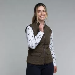 Schoffel Ladies Quilted Gilet -Shooting Sales Shop f21a0208.02