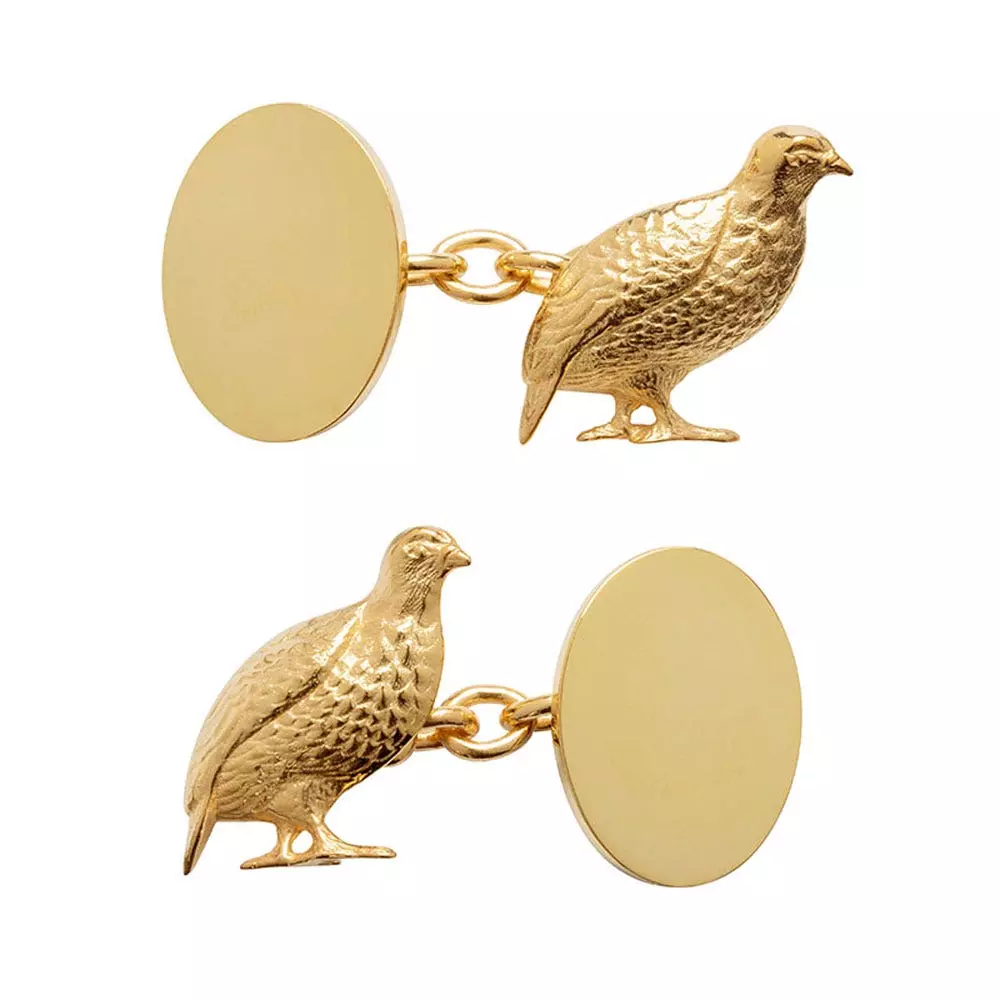 Farlows Grouse Cufflinks 5 Farlows Grouse Cufflinks - Image 3