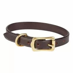 Farlows Bridle Leather Dog Collar