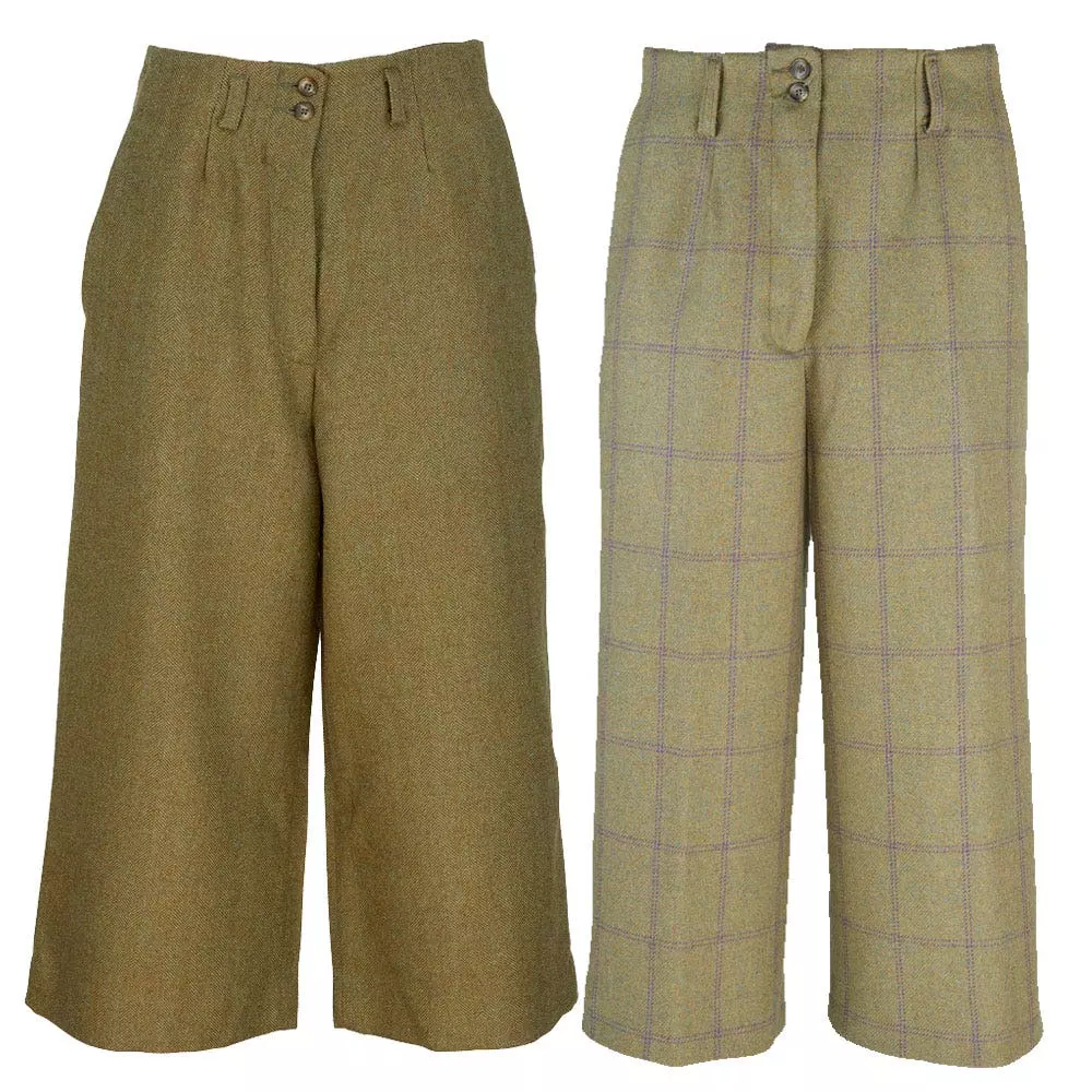 Farlows Ladies Lined Tweed Culottes 3 Farlows Ladies Lined Tweed Culottes
