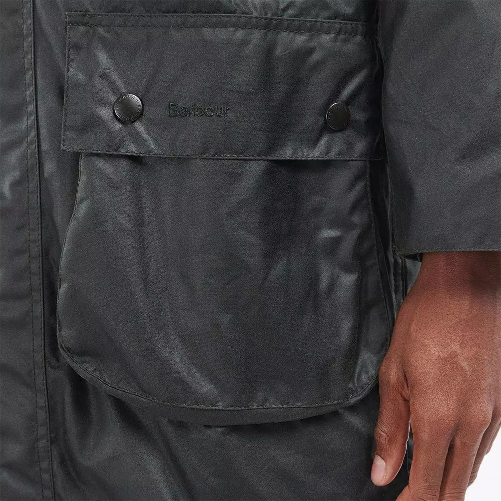 Barbour Border Wax Field Jacket 10 Barbour Border Wax Field Jacket - Image 8