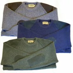 Farlows Ribbed Shooting Knitted Jumper