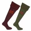 Farlows Oakley Textured Knitted Sock & Garter Set -Shooting Sales Shop f22a0176.1
