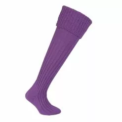 Farlows Ladies Ness Textured Knitted Shooting Sock -Shooting Sales Shop f22a0178orchid