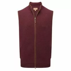 Schoffel Orkney Merino Wool Gilet -Shooting Sales Shop f22a0183damson