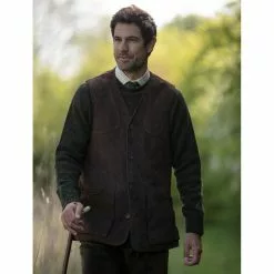 Farlows Suede Shooting Vest -Shooting Sales Shop f22a0268.3