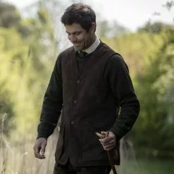 Farlows Suede Shooting Vest -Shooting Sales Shop f22a0268.6