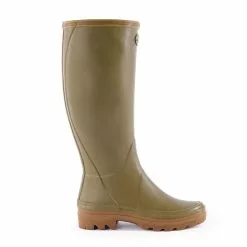 Le Chameau Ladies Giverny Jersey Lined Wellington Boots 14 Le Chameau Ladies Giverny Jersey Lined Wellington Boots -Shooting Sales Shop f23a0100green1
