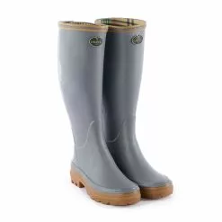 Le Chameau Ladies Giverny Jersey Lined Wellington Boots 13 Le Chameau Ladies Giverny Jersey Lined Wellington Boots -Shooting Sales Shop f23a0100grey