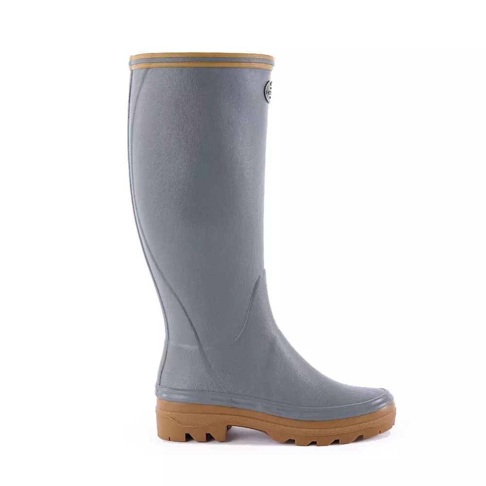 Le Chameau Ladies Giverny Jersey Lined Wellington Boots 8 Le Chameau Ladies Giverny Jersey Lined Wellington Boots - Image 6