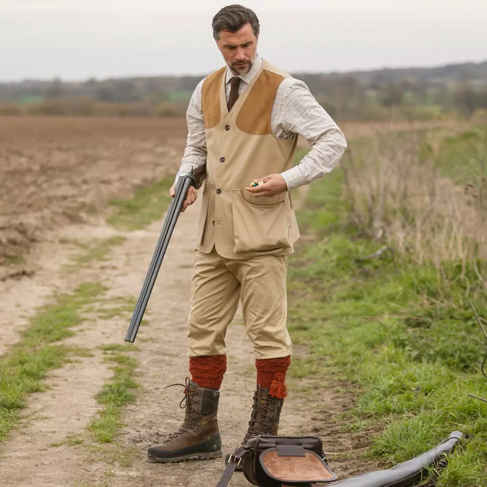 Farlows Cotton Moorland Shooting Vest 9 Farlows Cotton Moorland Shooting Vest - Image 7