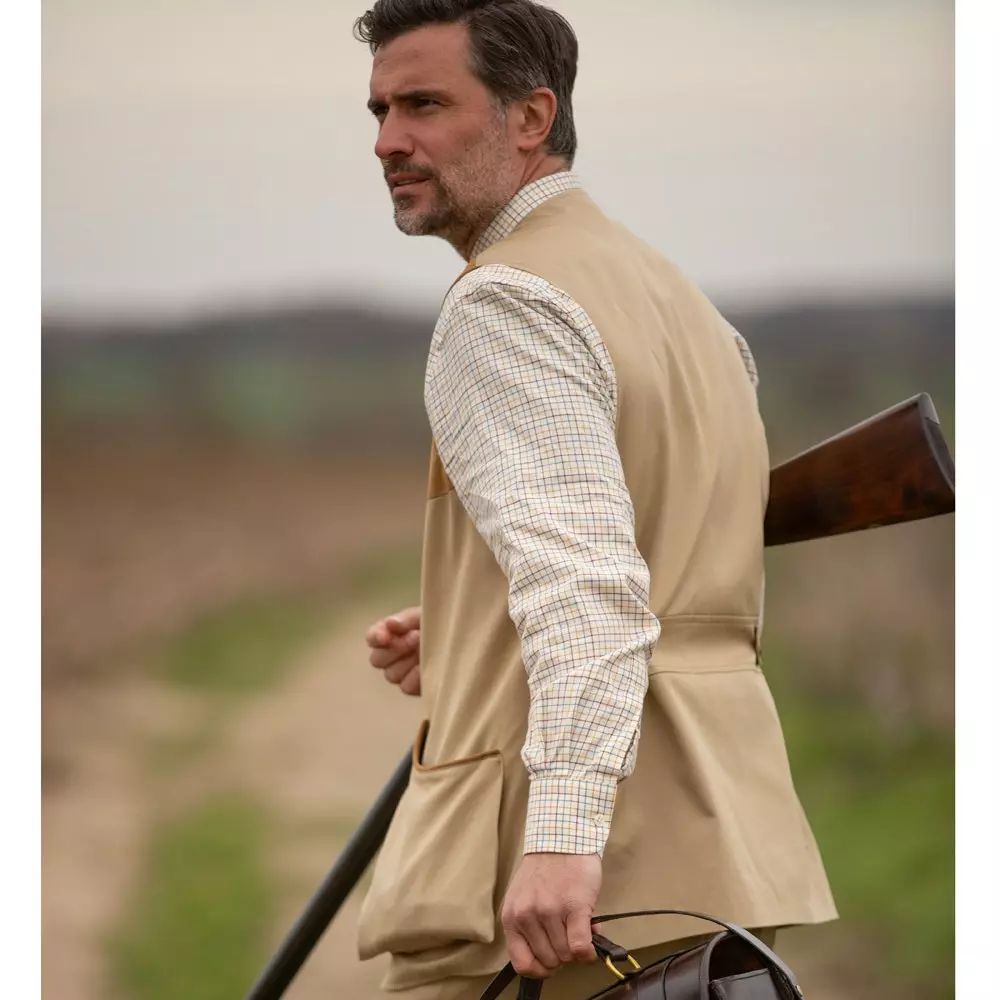 Farlows Cotton Moorland Shooting Vest 6 Farlows Cotton Moorland Shooting Vest - Image 4