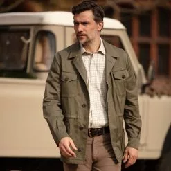 Farlows Cotton Safari Jacket -Shooting Sales Shop f23a0184.8