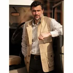 Farlows Cotton Safari Utility Vest -Shooting Sales Shop f23a0185.8