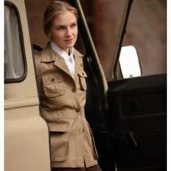 Farlows Ladies Cotton Safari Jacket -Shooting Sales Shop f23a0187.2