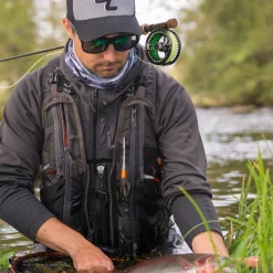 Fishing Cap Guideline GL Logo Heather Grey/Black -Shooting Sales Shop fishing cap guideline gl logo heather grey black.2