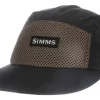 Fishing Cap Simms Flyweight Mesh Black -Shooting Sales Shop fishing cap simms flyweight mesh black