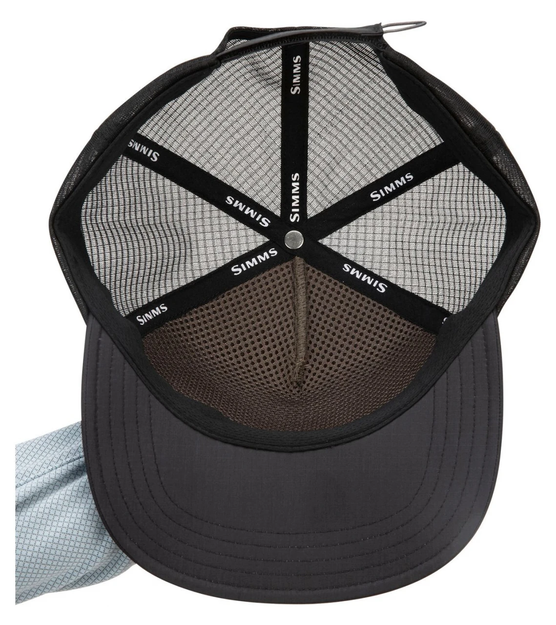 Fishing Cap Simms Flyweight Mesh Black 4 Fishing Cap Simms Flyweight Mesh Black - Image 2