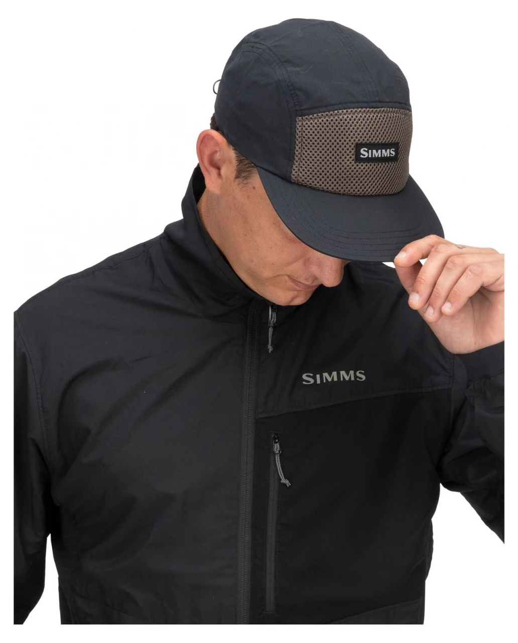 Fishing Cap Simms Flyweight Mesh Black 7 Fishing Cap Simms Flyweight Mesh Black - Image 5