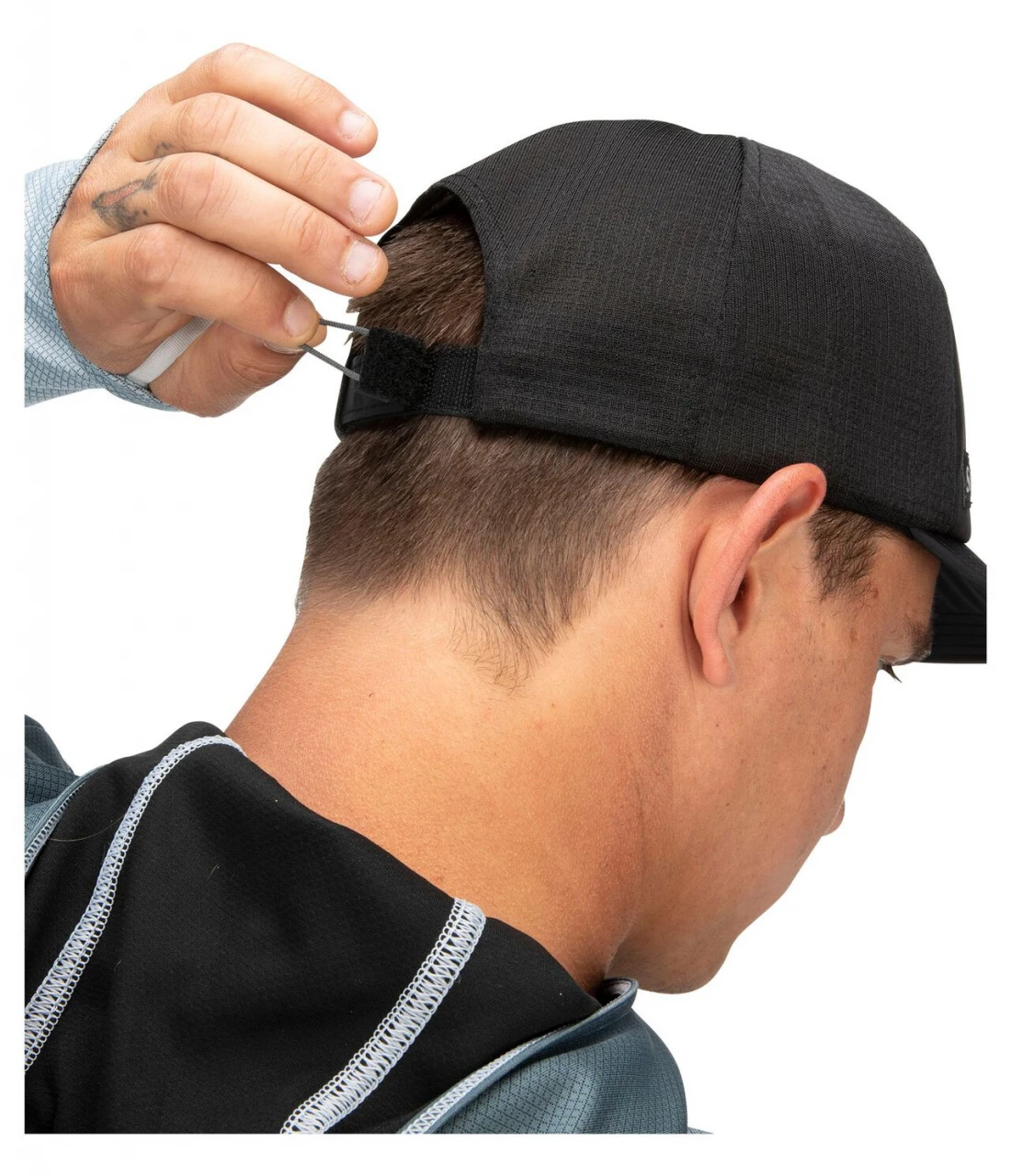 Fishing Cap Simms Flyweight Mesh Black 8 Fishing Cap Simms Flyweight Mesh Black - Image 6